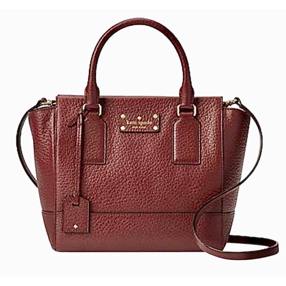 Kate Spade Bay Street Cameron Leather Satchel